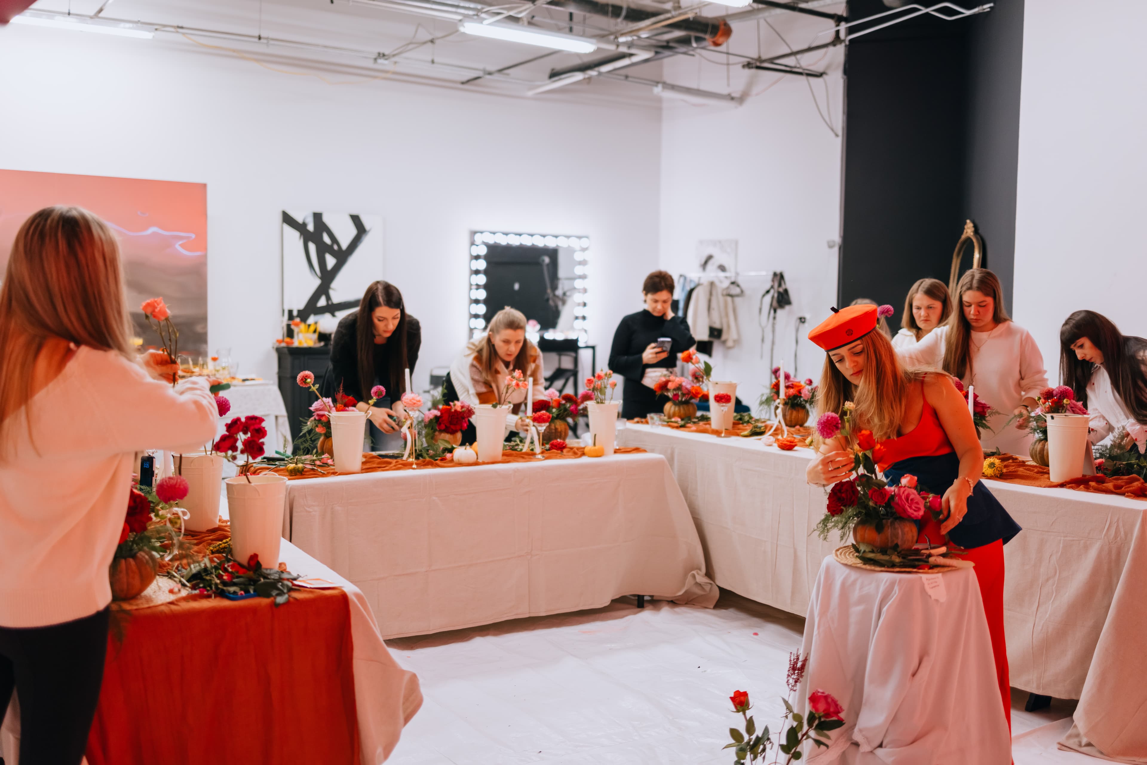 Fall Floral Workshop 16