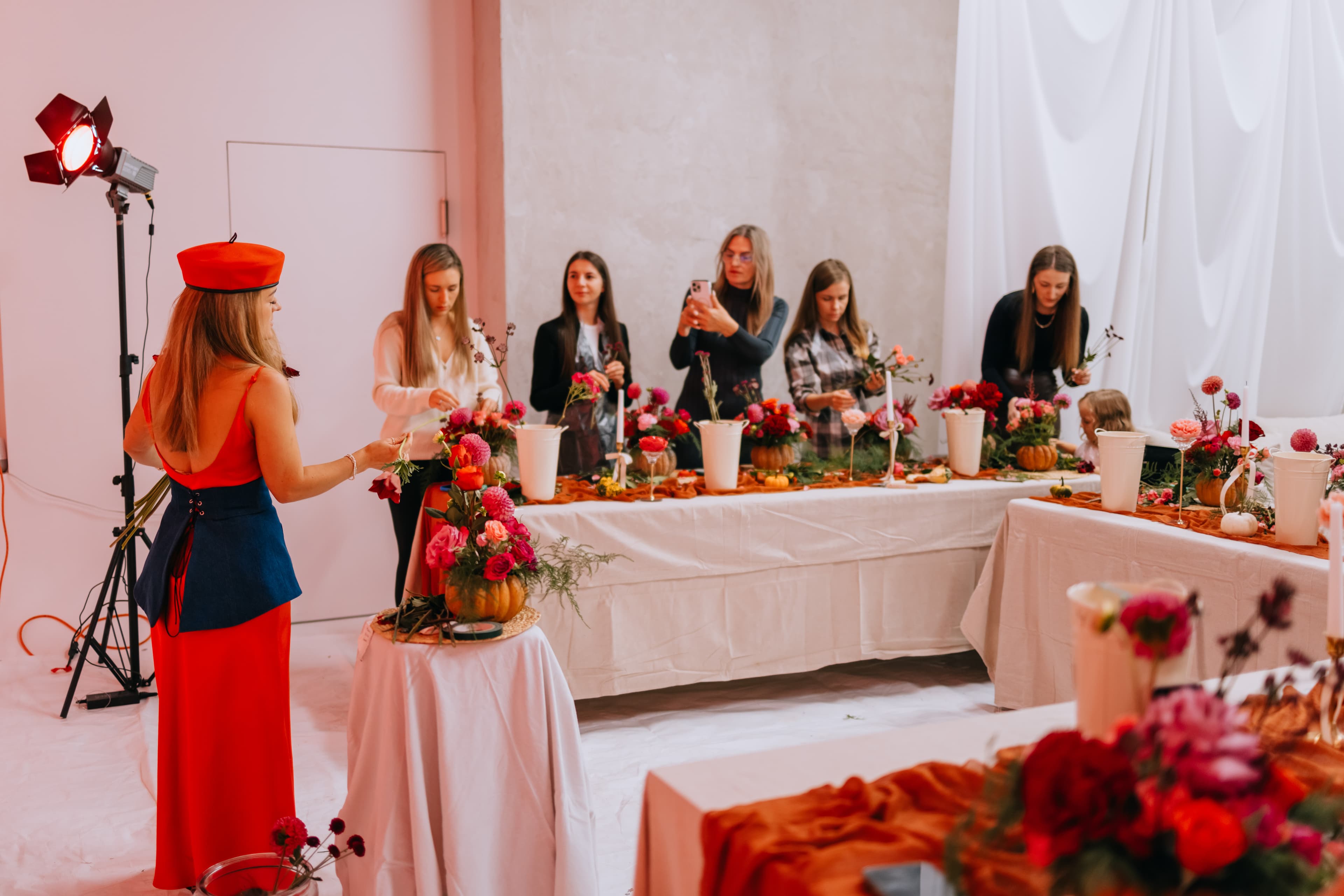 Fall Floral Workshop 6