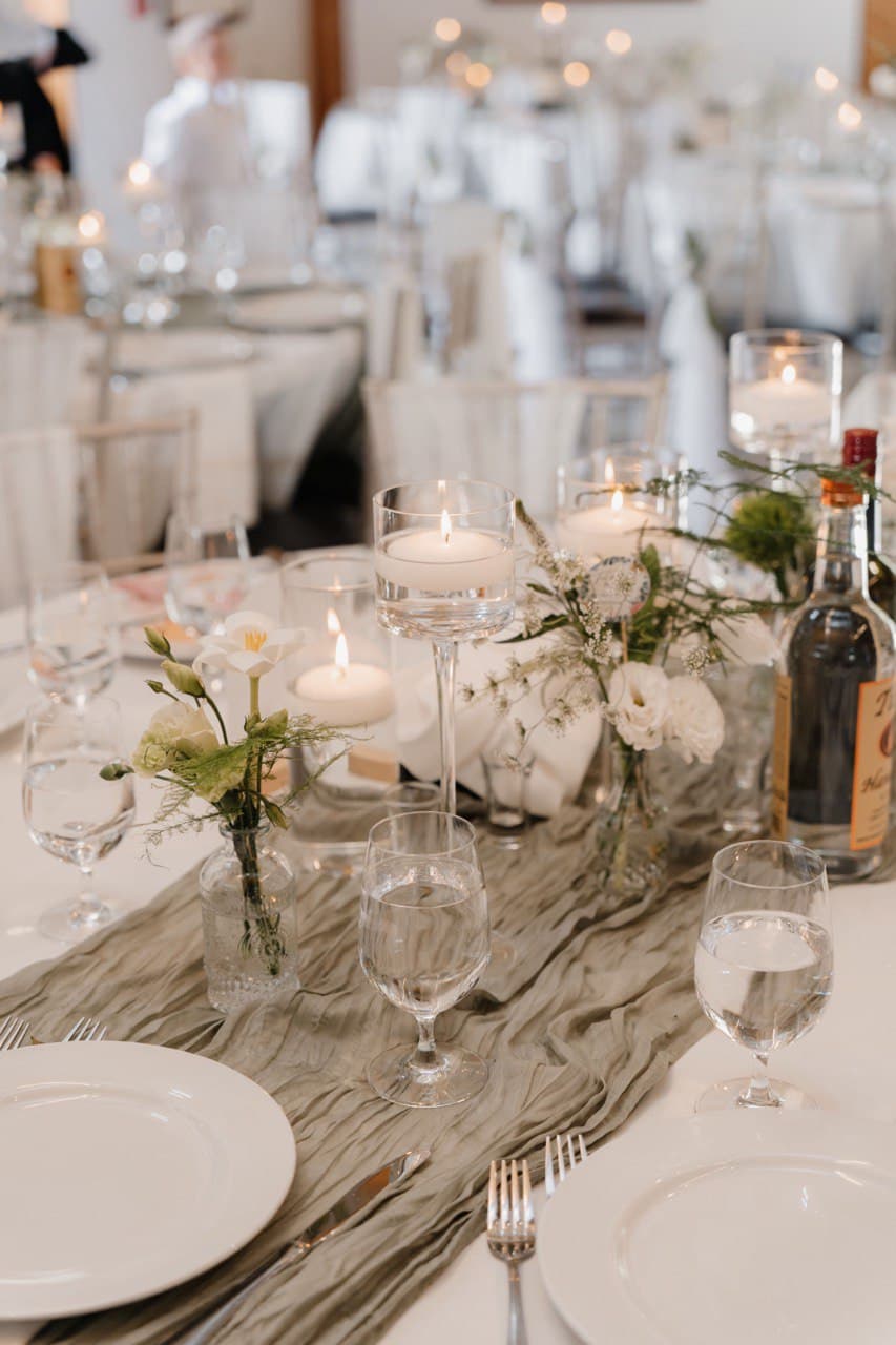 White Green Wedding 11