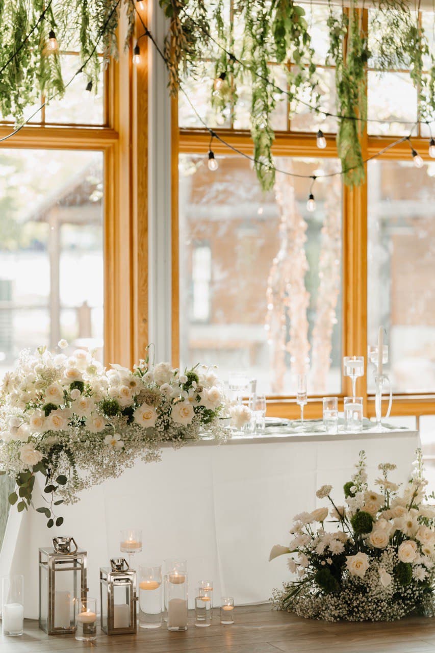 White Green Wedding 15