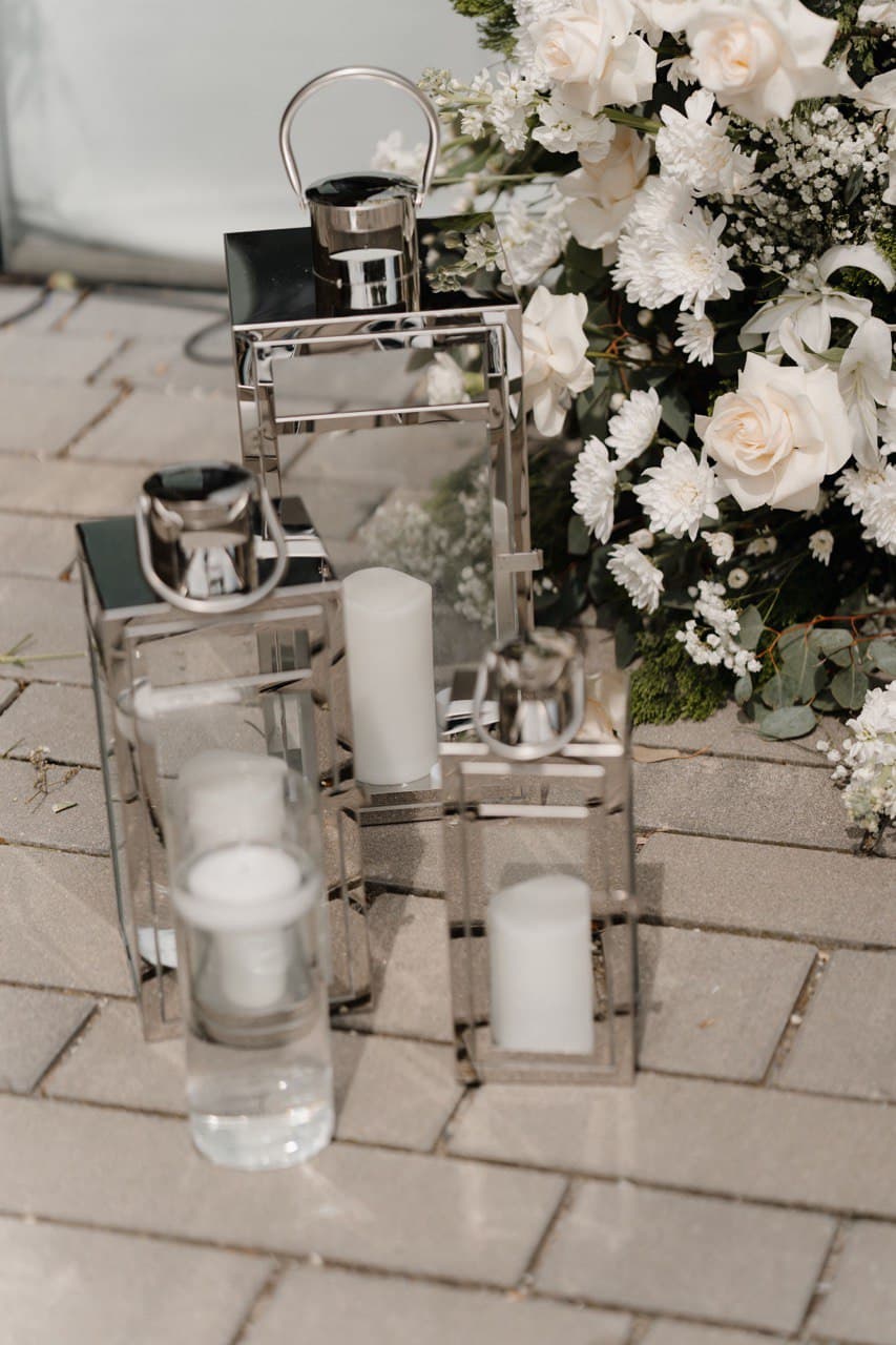 White Green Wedding 6